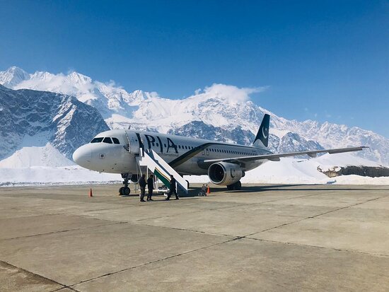 On May 13th, Skardu Airport receives the first international flight from Munich, Germany.
